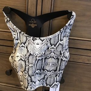 Snake print sports bra never worn